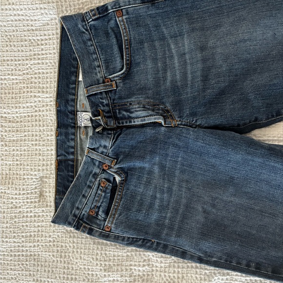 Lucky Brand Dark Blue Flare Jeans - Picture 6 of 9